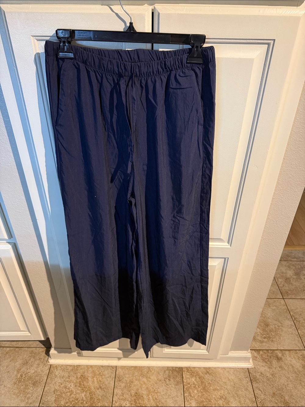 Zara Navy Wide Leg trouser
